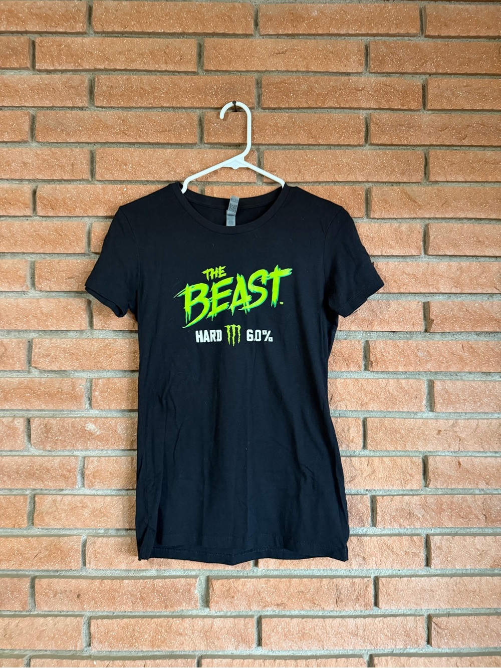 Monster Energy hard tea "the beast" Tshirt women's Medium